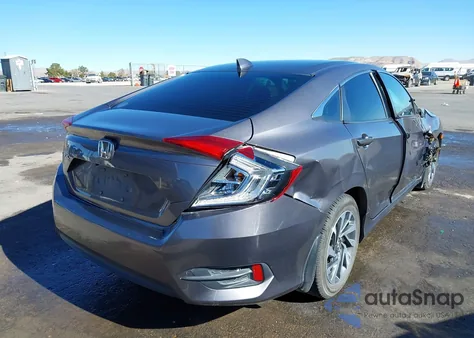 2018 Honda Civic Ex from USA, damaged, VIN 19XFC2F74JE017085